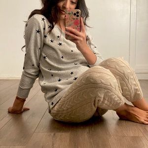 Star Print Sweater/top